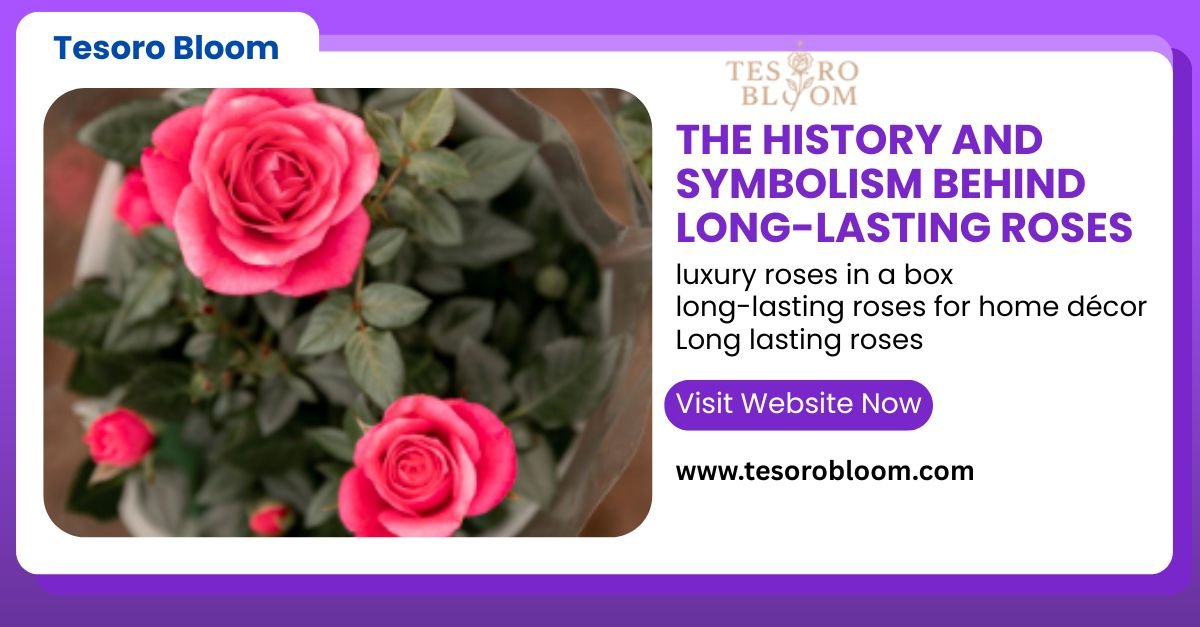 The History and Symbolism Behind Long-Lasting Roses  – Tesoro Bloom