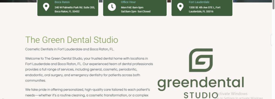 Green Dental Studio Cover Image