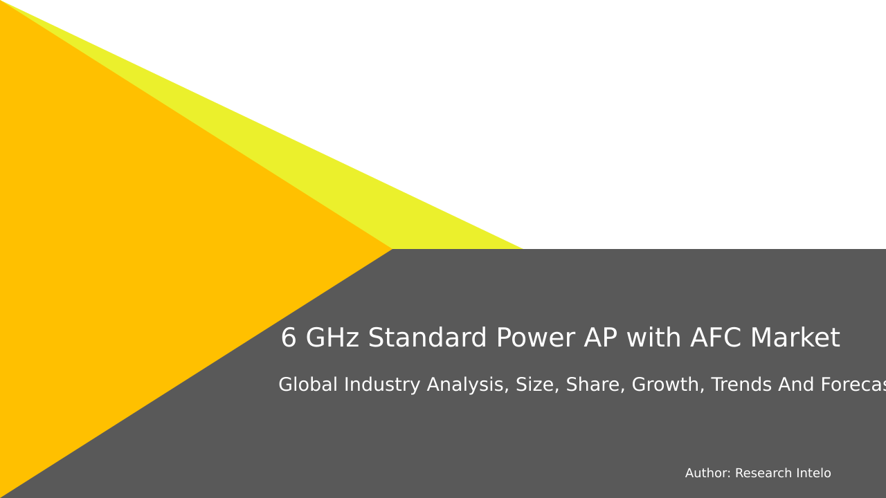 6 GHz Standard Power AP with AFC Market Research Report 2033
