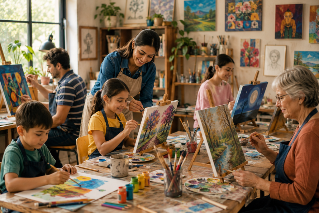 Creative Art Classes in River Vale | Cre8sArt School