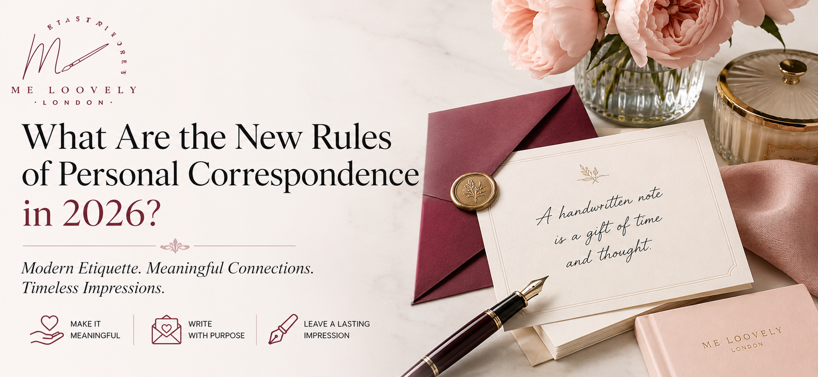 Modern Correspondence Etiquette: 2026 Guide | Me Loovely